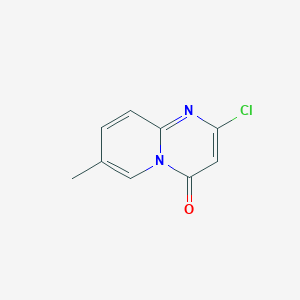 molecular formula C9H7ClN2O B099210 2-Chloro-7-methyl-4h-pyrido[1,2-a]pyrimidin-4-one CAS No. 17326-18-0