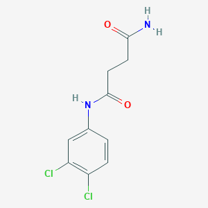 molecular formula C10H10Cl2N2O2 B099219 N-(3,4-二氯苯基)-琥珀酰胺 CAS No. 17722-71-3