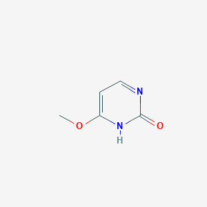 molecular formula C5H6N2O2 B099220 4-O-甲基尿嘧啶-1-基 CAS No. 18002-25-0