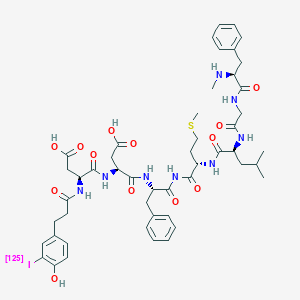 B009923 Substance P (5-11), N-alpha-(desamino-3-iodotyrosyl)-8-N-me-phe-5,6-asp- CAS No. 104499-96-9
