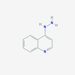 molecular formula C9H9N3 B099260 4-肼基喹啉 CAS No. 15793-93-8