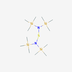 molecular formula C12H36N2SSi4 B099305 六甲基二硅氮杂双硫 CAS No. 18243-89-5