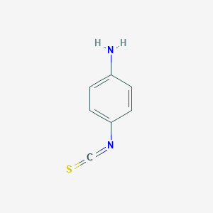 molecular formula C7H6N2S B099312 4-异硫氰酸苯胺 CAS No. 15191-25-0