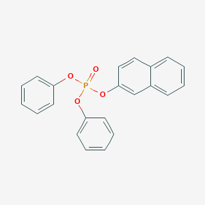 molecular formula C22H17O4P B099319 萘-2-基二苯基磷酸酯 CAS No. 18872-49-6