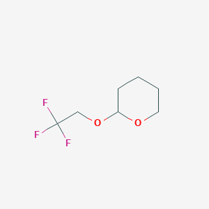 B099344 2H-Pyran, tetrahydro-2-(2,2,2-trifluoroethoxy)- CAS No. 16408-83-6