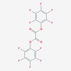 molecular formula C14F10O4 B099360 Bis(pentafluorophenyl)oxalate CAS No. 16536-48-4