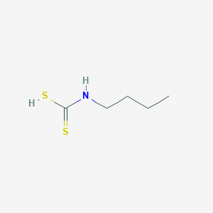 molecular formula C5H11NS2 B099363 Methanedithioic acid, butylamino- CAS No. 18879-99-7