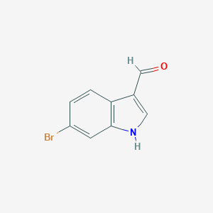 molecular formula C9H6BrNO B099375 6-Bromoindole-3-carboxaldehyde CAS No. 17826-04-9