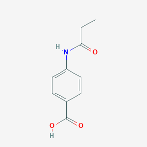 molecular formula C10H11NO3 B099383 4-(Propionylamino)benzoic acid CAS No. 19313-85-0