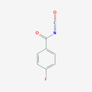 molecular formula C8H4FNO2 B099393 4-氟苯甲酰异氰酸酯 CAS No. 18354-35-3