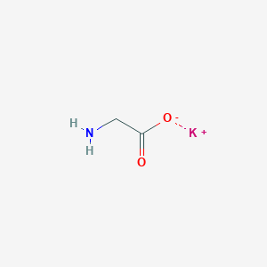 molecular formula C2H4KNO2 B099397 甘氨酸钾 CAS No. 15743-44-9