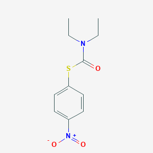 molecular formula C11H14N2O3S B099398 S-(4-Nitrophenyl) diethylcarbamothioate CAS No. 19290-47-2