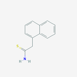 molecular formula C12H11NS B099445 1-萘乙硫酰胺 CAS No. 17518-47-7