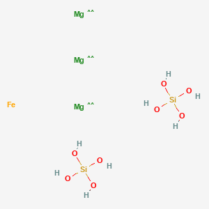 molecular formula FeH8Mg3O8Si2 B099447 Magnesium iron silicate CAS No. 19086-72-7