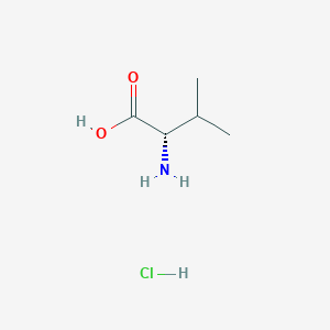 molecular formula C5H12ClNO2 B099466 L-缬氨酸盐酸盐 CAS No. 17498-50-9