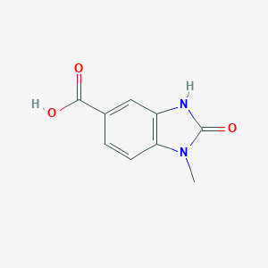 B009951 1-methyl-2-oxo-2,3-dihydro-1H-1,3-benzodiazole-5-carboxylic acid CAS No. 19950-97-1