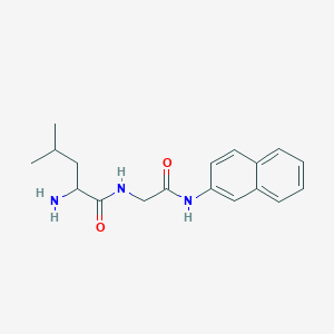 B009952 2-amino-4-methyl-N-[2-(naphthalen-2-ylamino)-2-oxoethyl]pentanamide CAS No. 100930-00-5