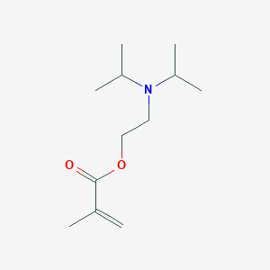 molecular formula C12H23NO2 B099521 甲基丙烯酸 2-(二异丙氨基)乙酯 CAS No. 16715-83-6