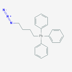 B099528 Plumbane, (4-azidobutyl)triphenyl- CAS No. 16035-39-5