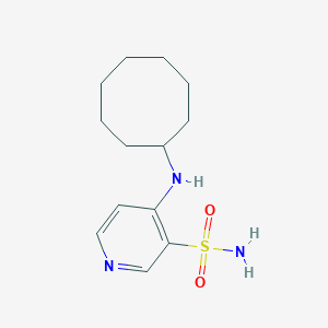 B099559 4-(Cyclooctylamino)pyridine-3-sulfonamide CAS No. 76287-10-0