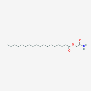 B099581 2-Amino-2-oxoethyl stearate CAS No. 16509-77-6
