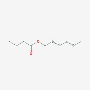 B099588 Hexa-2,4-dienyl butyrate CAS No. 16930-93-1