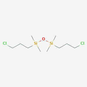 B099595 1,3-Bis(3-chloropropyl)-1,1,3,3-tetramethyldisiloxane CAS No. 18132-72-4