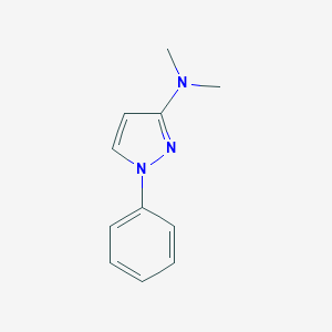 B009961 Pyrazole, 3-(dimethylamino)-1-phenyl- CAS No. 19730-27-9