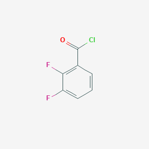 molecular formula C7H3ClF2O B099610 2,3-二氟苯甲酰氯 CAS No. 18355-73-2