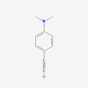 molecular formula C10H11N B099616 4-乙炔基-N,N-二甲基苯胺 CAS No. 17573-94-3