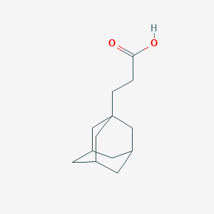 molecular formula C13H20O2 B099625 3-(1-金刚烷基)丙酸 CAS No. 16269-16-2