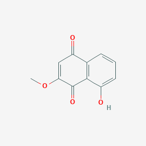 B099632 8-Hydroxy-2-methoxynaphthalene-1,4-dione CAS No. 15254-76-9