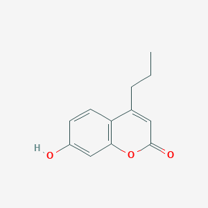 B099638 7-hydroxy-4-propyl-2H-chromen-2-one CAS No. 19225-02-6