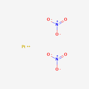 molecular formula N2O6Pt B099652 硝酸铂 CAS No. 18496-40-7