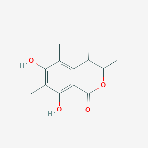 Isocoumarin, 3,4-dihydro-6,8-dihydroxy-3,4,5,7-tetramethyl-