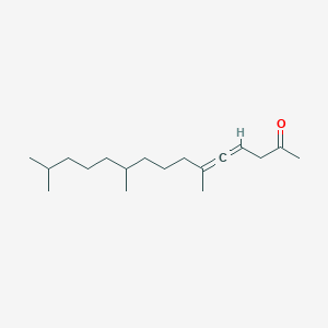 6,10,14-Trimethylpentadeca-4,5-dien-2-one