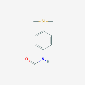 Acetamide, N-[4-(trimethylsilyl)phenyl]-