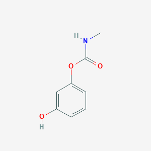 molecular formula C8H9NO3 B099798 3-羟基苯基甲基氨基甲酸酯 CAS No. 19189-01-6