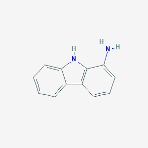 molecular formula C12H10N2 B099819 9H-咔唑-1-胺 CAS No. 18992-86-4