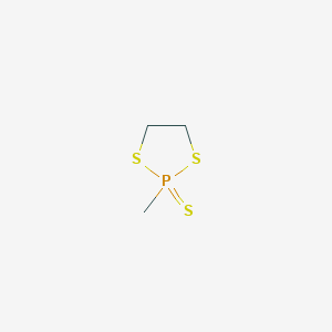 molecular formula C3H7PS3 B099829 2-Methyl-1,3,2-dithiaphospholane-2-thione CAS No. 18789-43-0