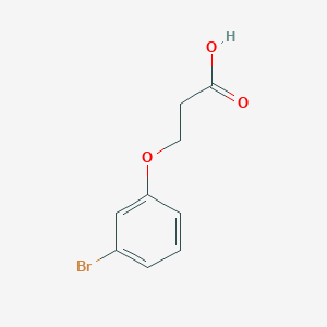 molecular formula C9H9BrO3 B099836 3-(3-Bromophenoxy)propanoic acid CAS No. 18386-03-3