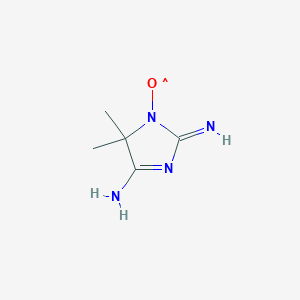 molecular formula C5H9N4O B099838 Porphyrexide CAS No. 15622-62-5