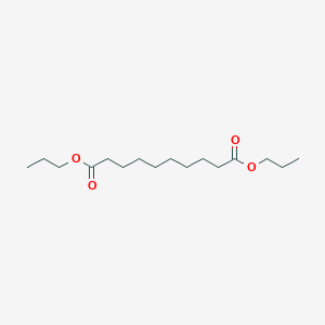 molecular formula C16H30O4 B099848 癸二酸二丙酯 CAS No. 15419-91-7