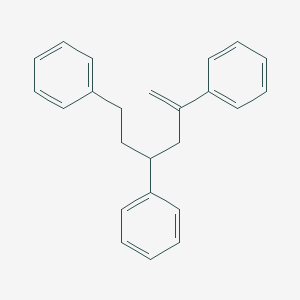 molecular formula C24H24 B099896 2,4,6-Triphenyl-1-hexene CAS No. 18964-53-9