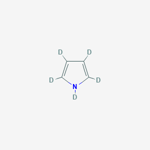 molecular formula C4H5N B099909 Pyrrole-d5 CAS No. 18430-85-8