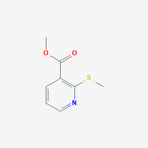 molecular formula C8H9NO2S B099921 Methyl 2-methylsulfanylpyridine-3-carboxylate CAS No. 62658-91-7