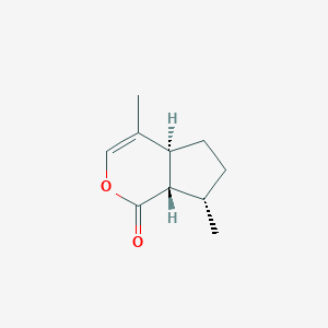 molecular formula C10H14O2 B099958 Nepetalactone trans-cis-form CAS No. 17257-15-7