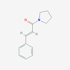 molecular formula C13H15NO B099965 1-肉桂酰吡咯烷 CAS No. 19202-21-2