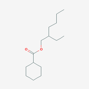molecular formula C15H28O2 B099968 2-Ethylhexyl cyclohexanecarboxylate CAS No. 16397-74-3