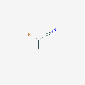 molecular formula C3H4BrN B099969 2-溴丙腈 CAS No. 19481-82-4